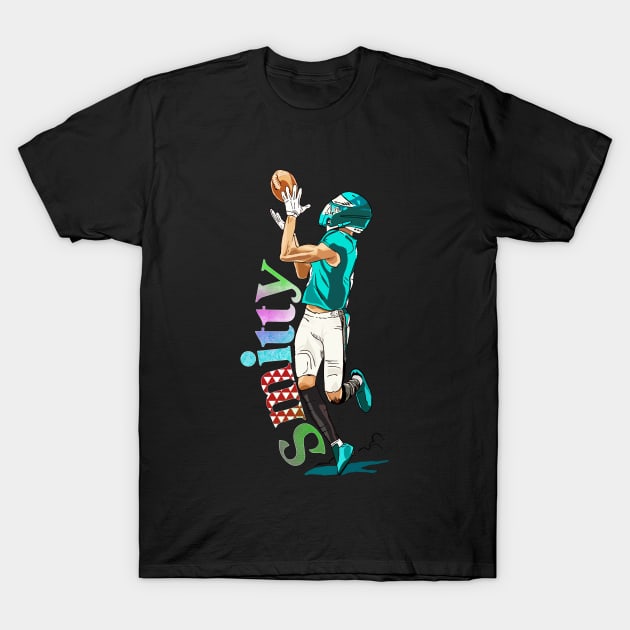 Smitty Eagles Comic T-Shirt by sandimarshel